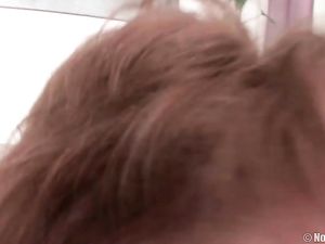 Short Haired Teen Slut Gagging During A Deepthroat BJ